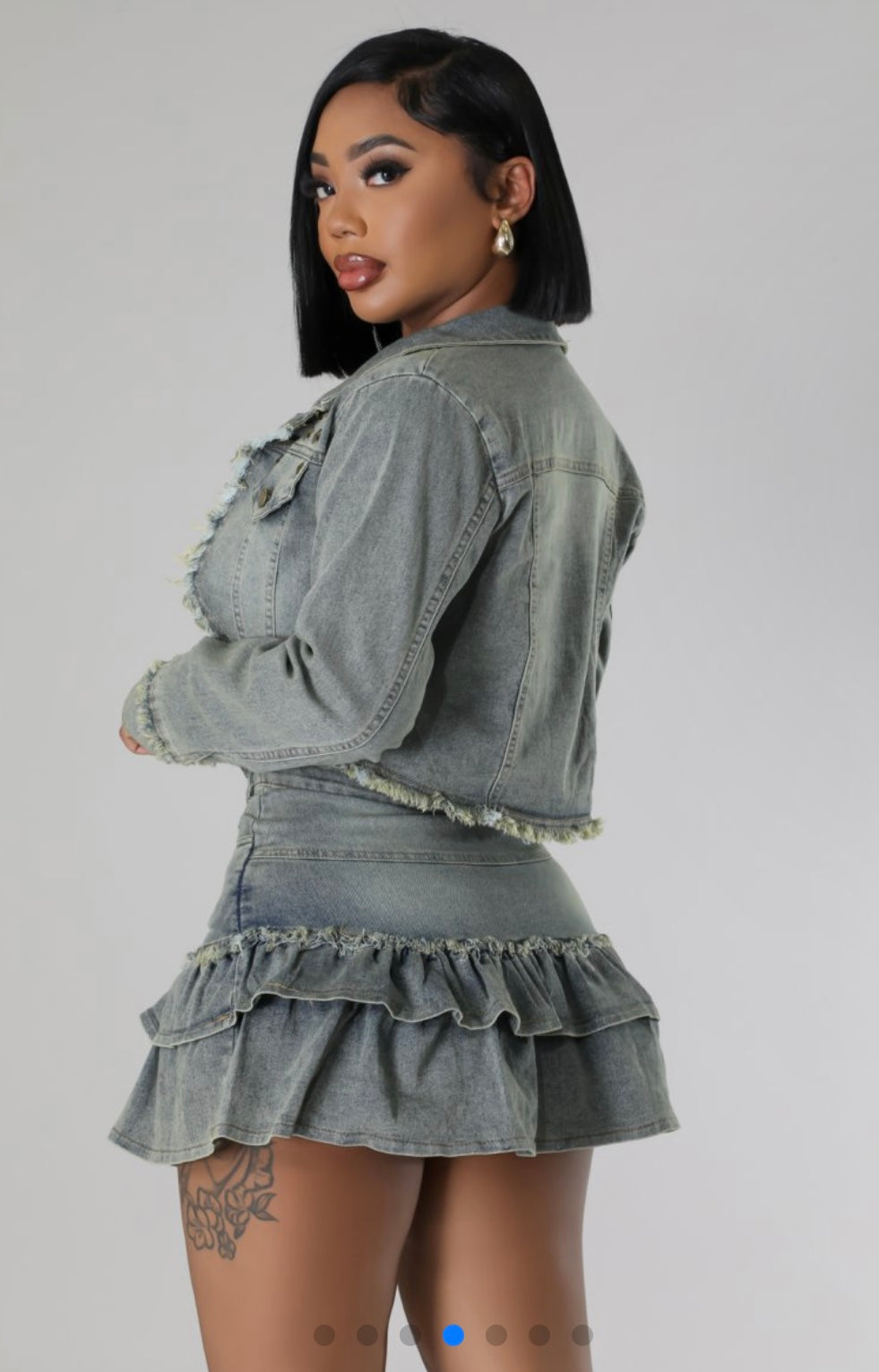 DENIM DREAMS SKIRT SET