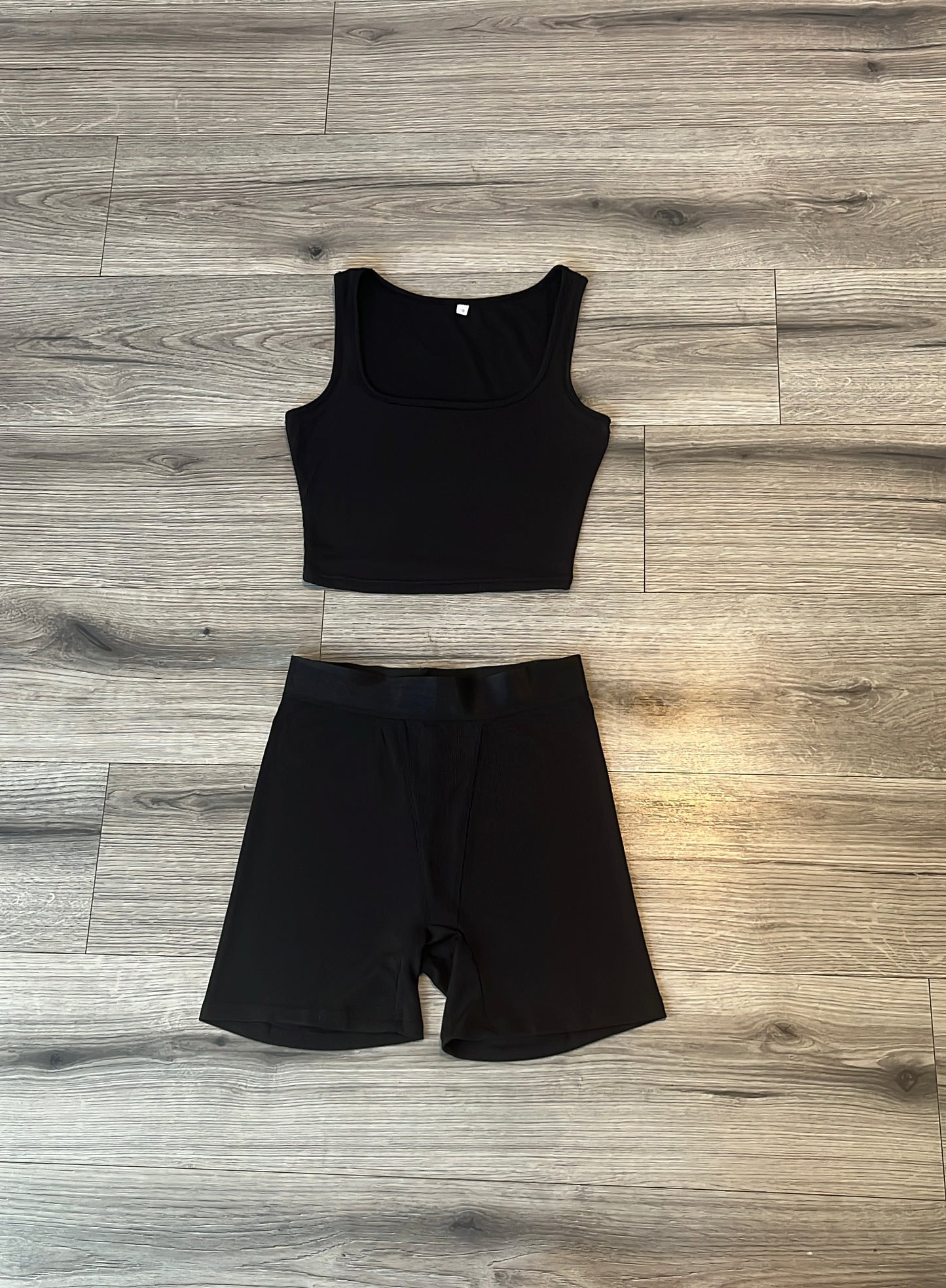 JUST A GIRL SHORTS SET